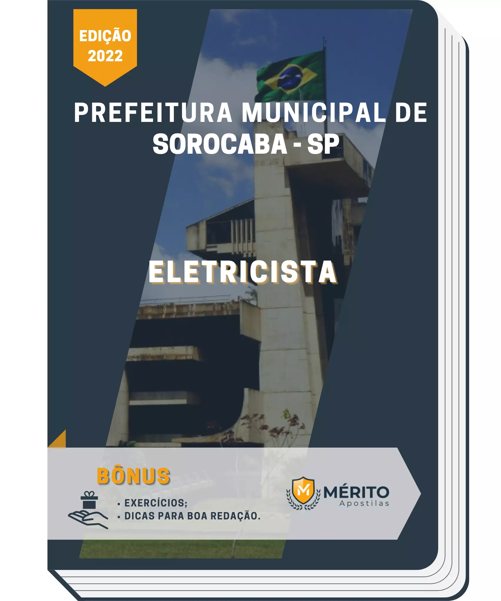 Apostila Eletricista Prefeitura Municipal de Sorocaba SP Mérito Apostilas