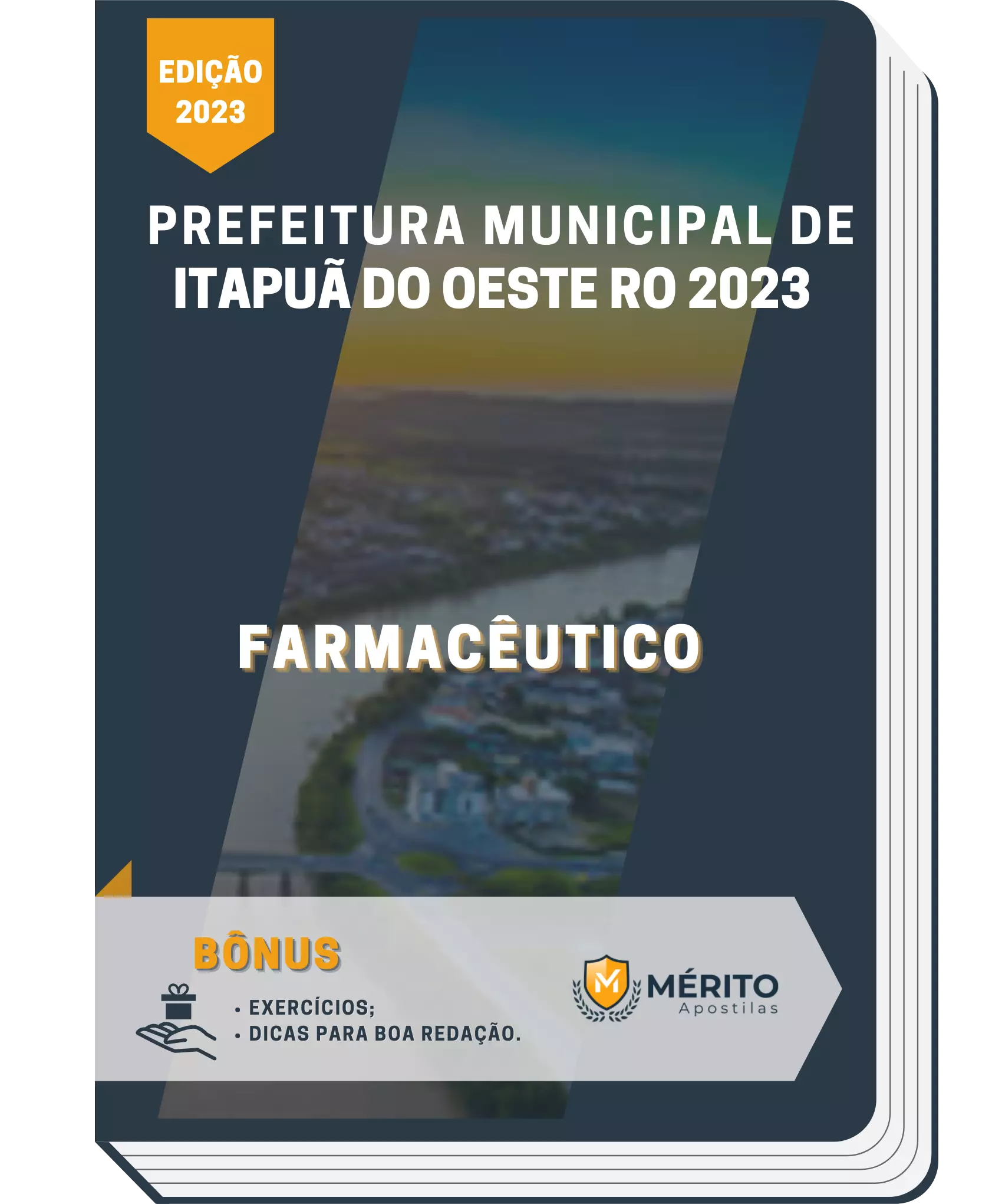 Apostila Farmacêutico Prefeitura de Itapuã do Oeste RO 2023 Mérito