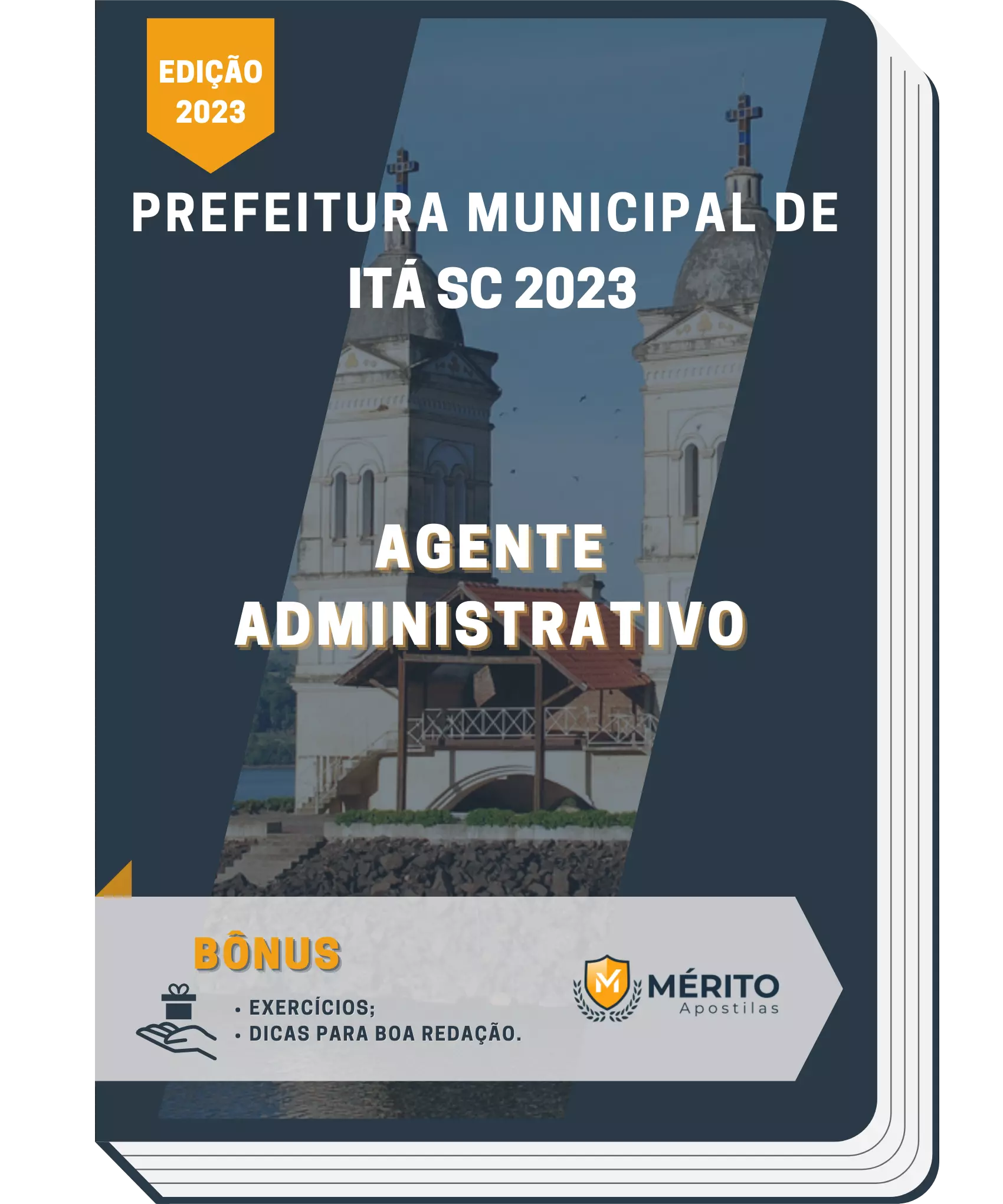 Apostila Agente Administrativo Prefeitura de Itá SC 2023 Mérito Apostilas