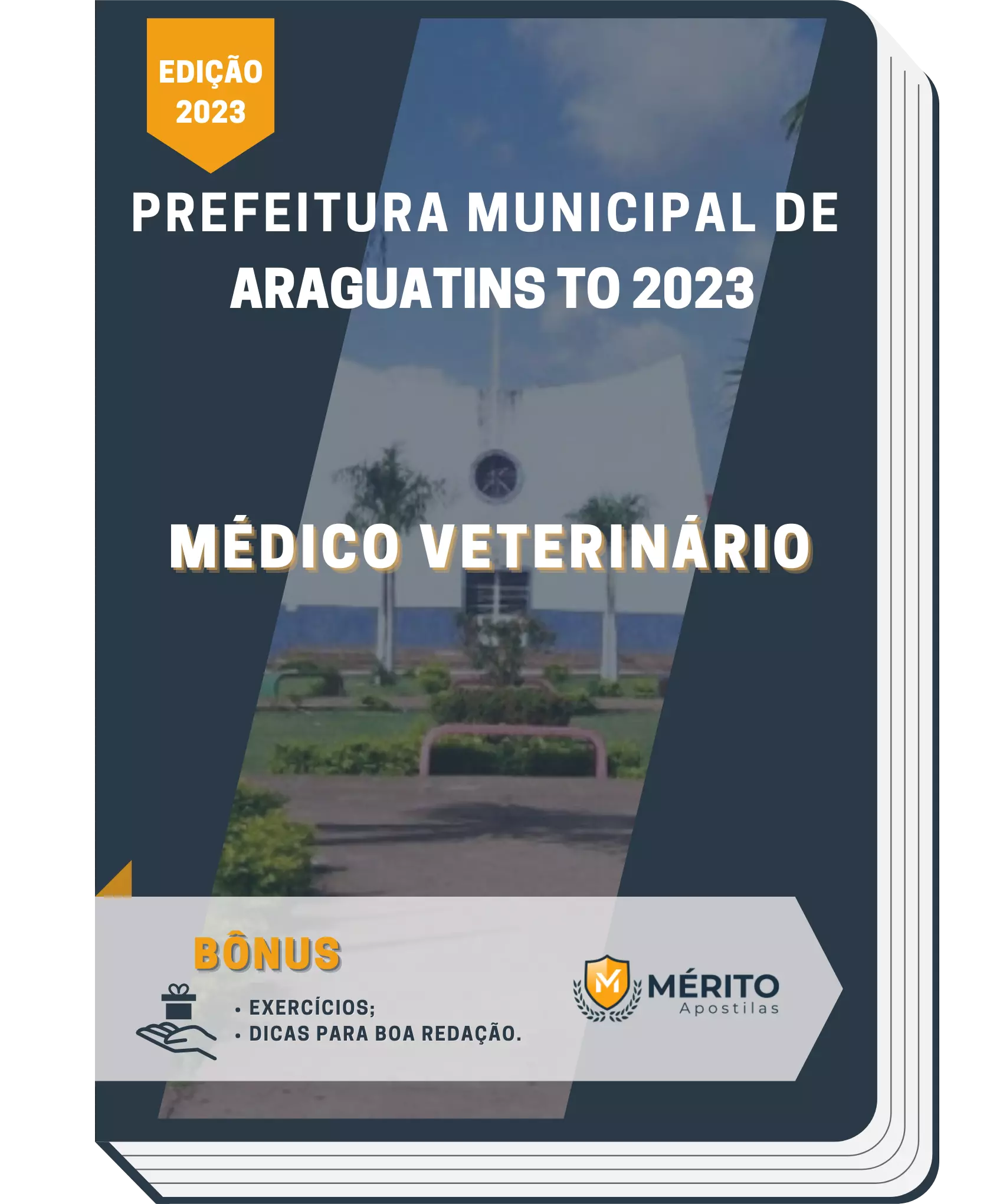 Apostila Médico Veterinário Prefeitura de Araguatins TO 2023 Mérito