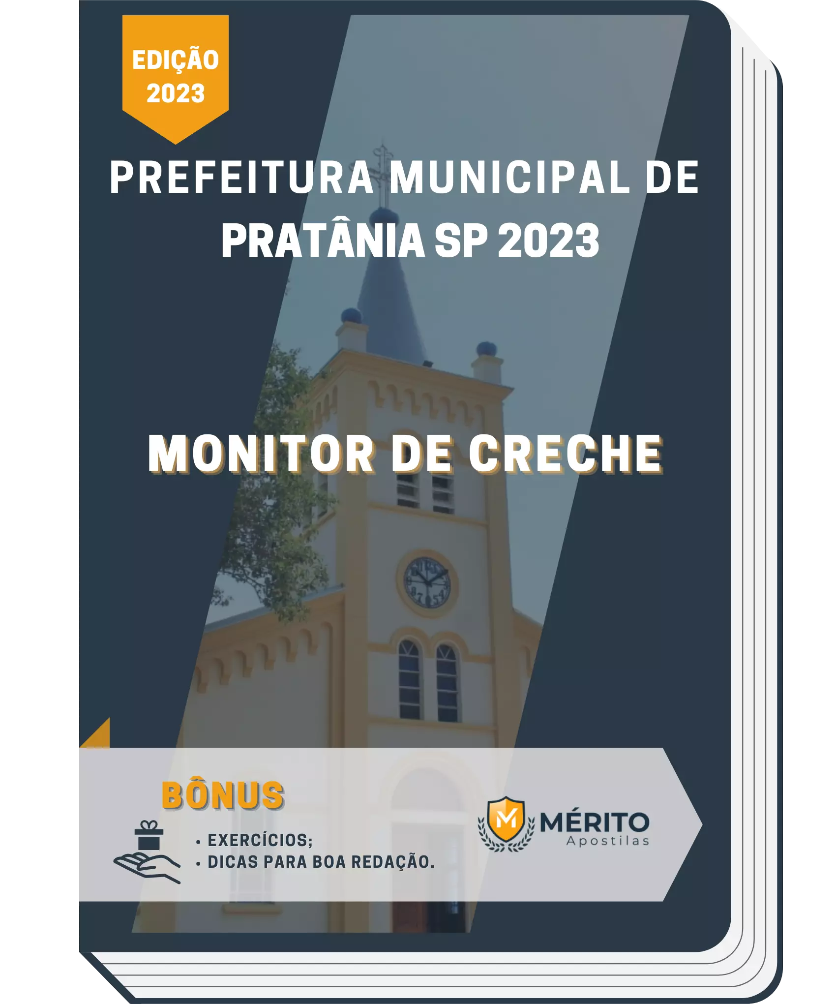 Apostila Monitor De Creche Prefeitura De Prat Nia Sp M Rito