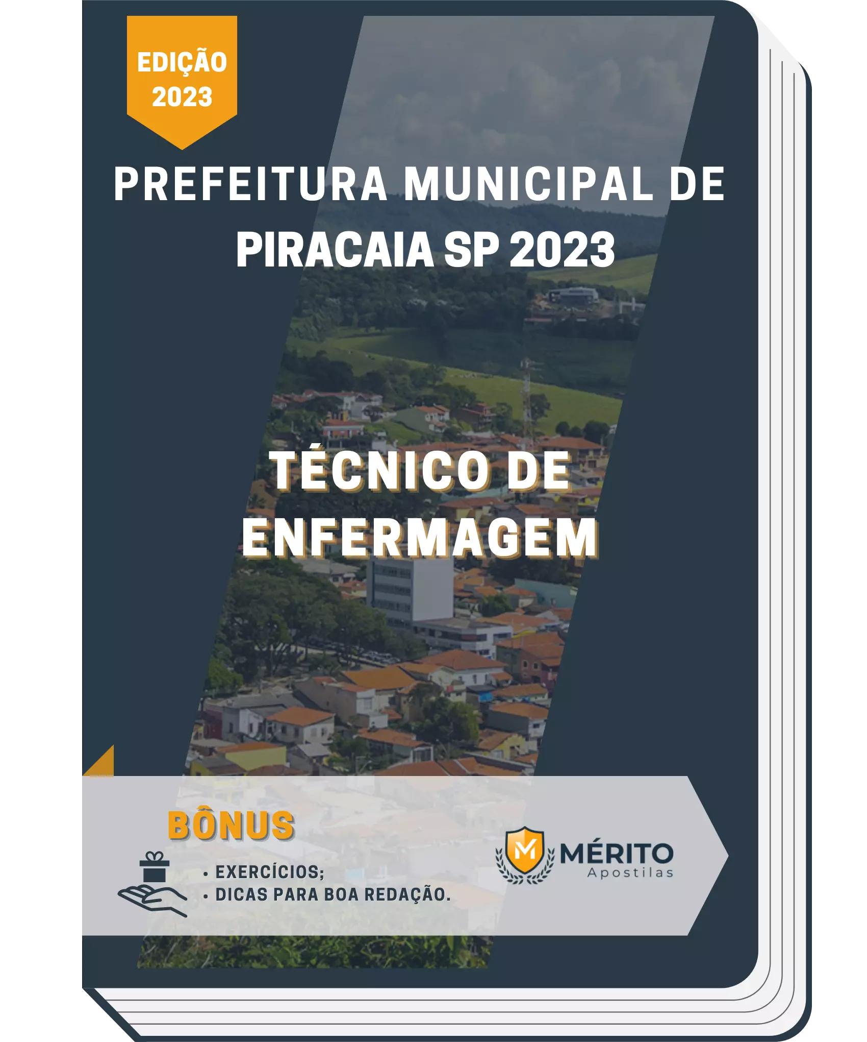 Apostila Técnico de Enfermagem Prefeitura de Piracaia SP 2023 Mérito