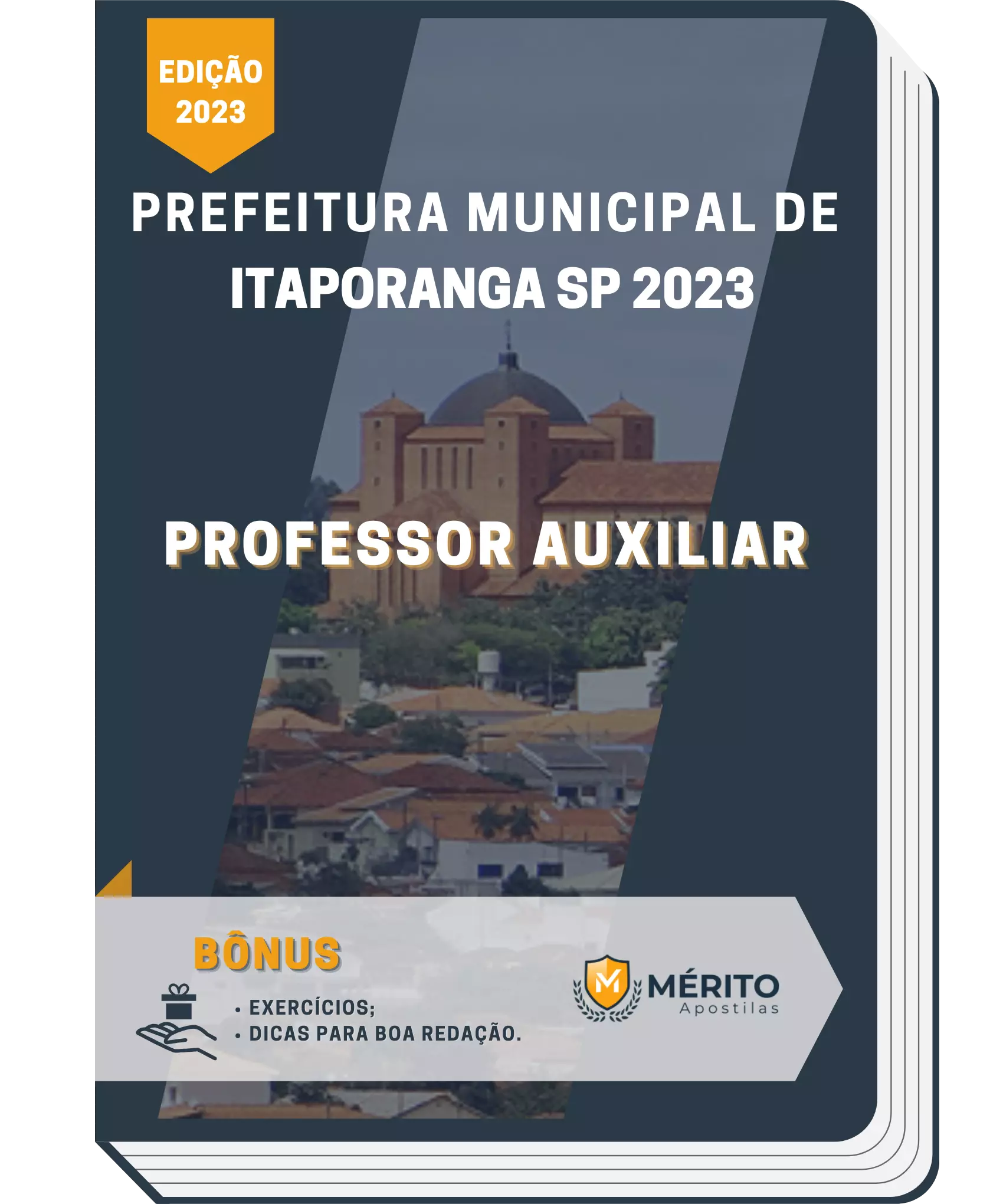 Apostila Professor Auxiliar Prefeitura De Itaporanga Sp M Rito