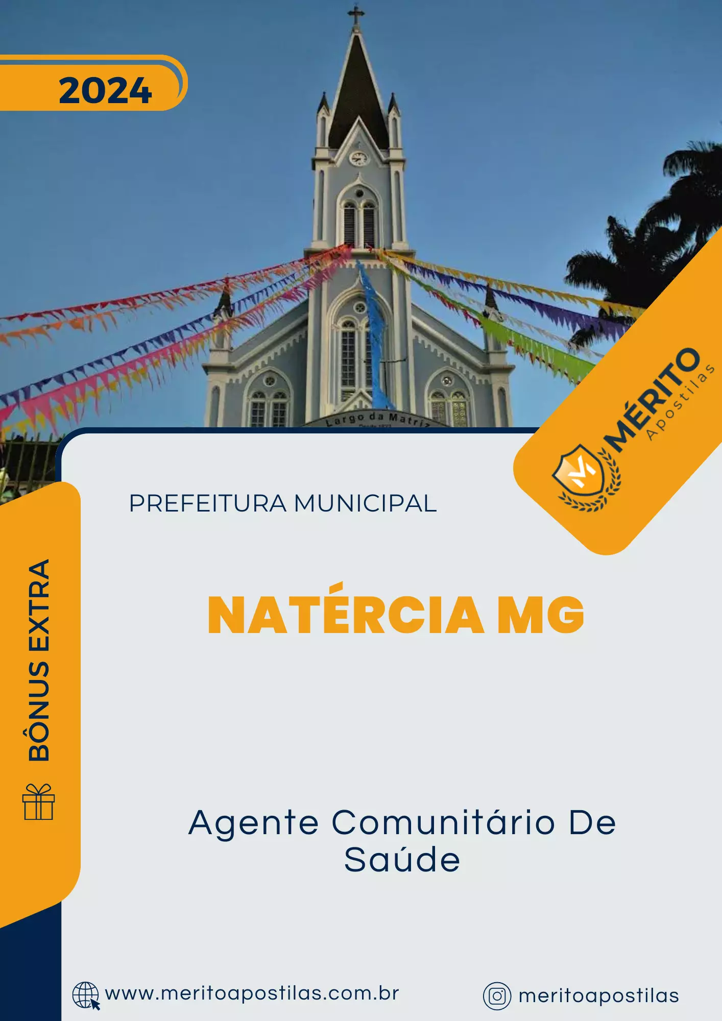 Apostila Agente Comunitário De Saúde Prefeitura de Natércia MG 2024