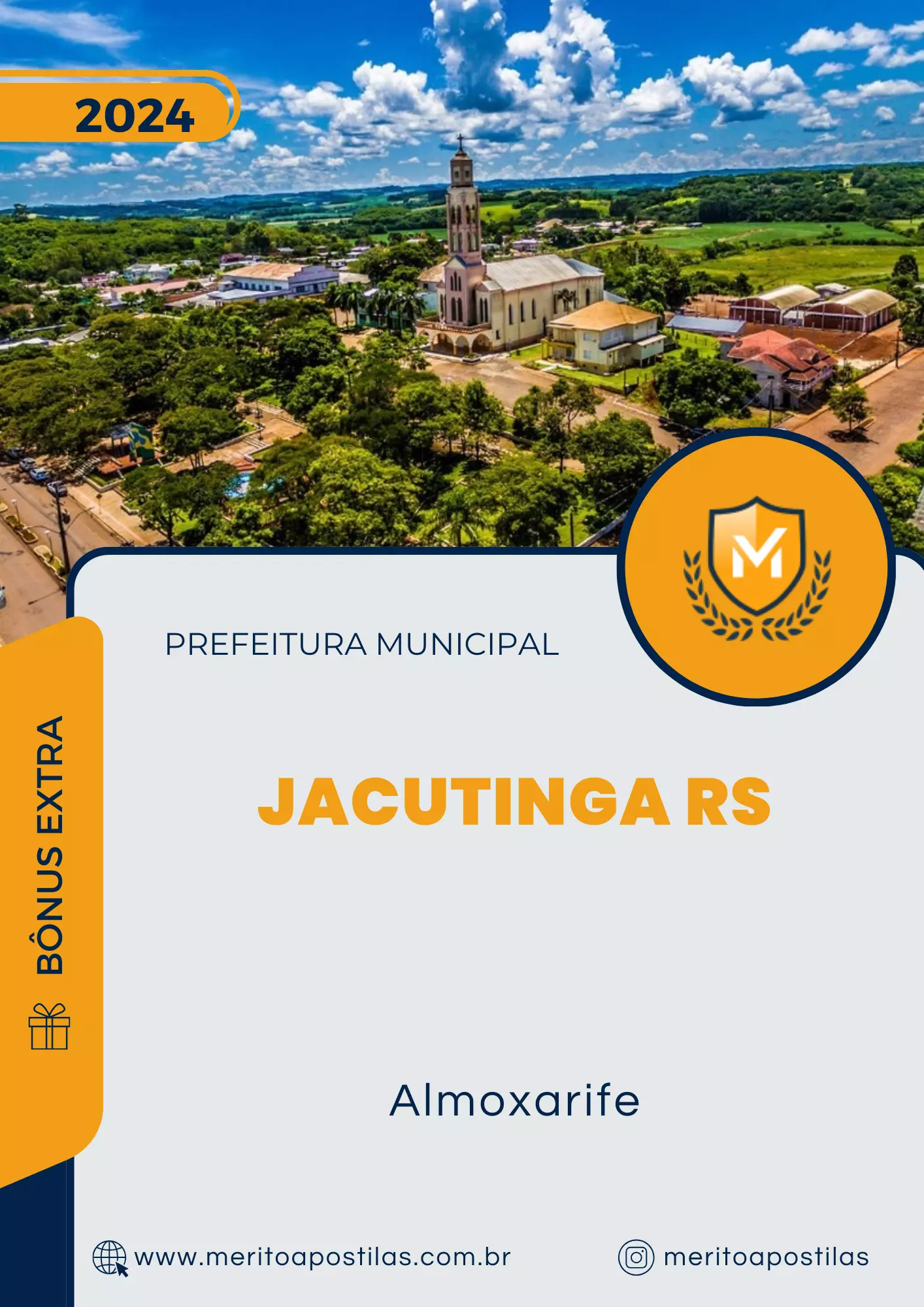 Apostila Almoxarife Prefeitura de Jacutinga RS 2024 Mérito Apostilas