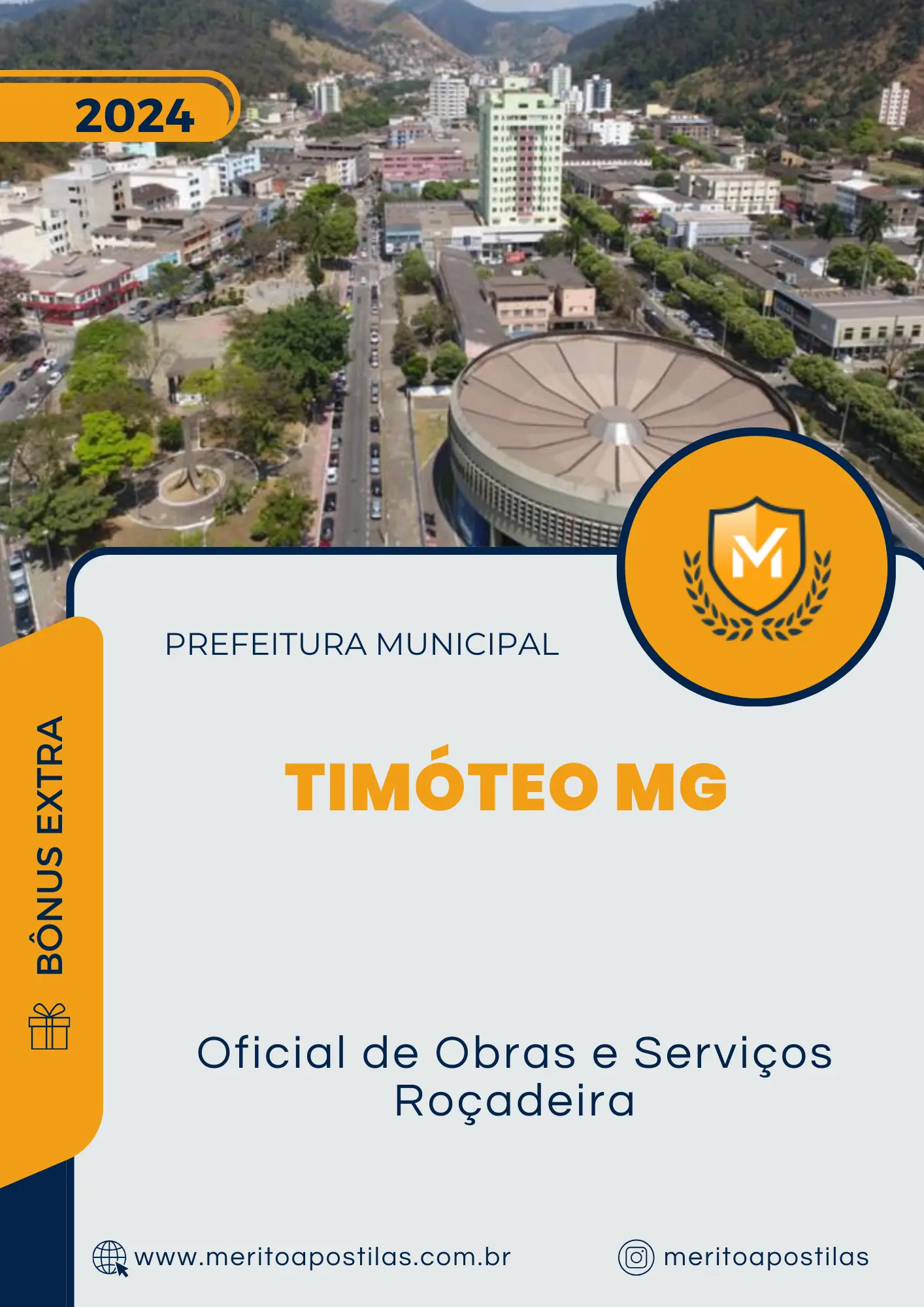 Apostila Oficial de Obras e Serviços Roçadeira Prefeitura Timóteo MG