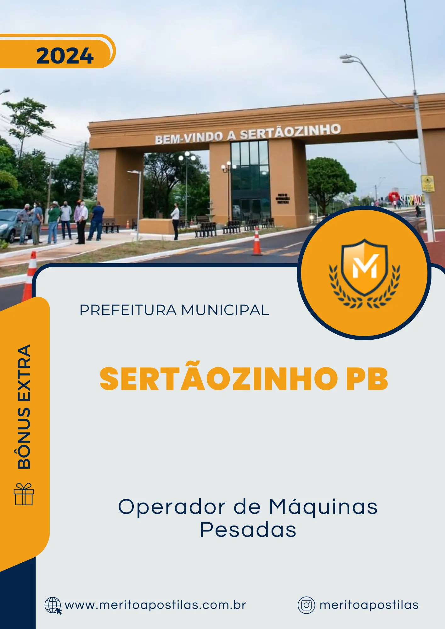 Apostila Operador de Máquinas Pesadas Prefeitura de Sertãozinho PB 2024