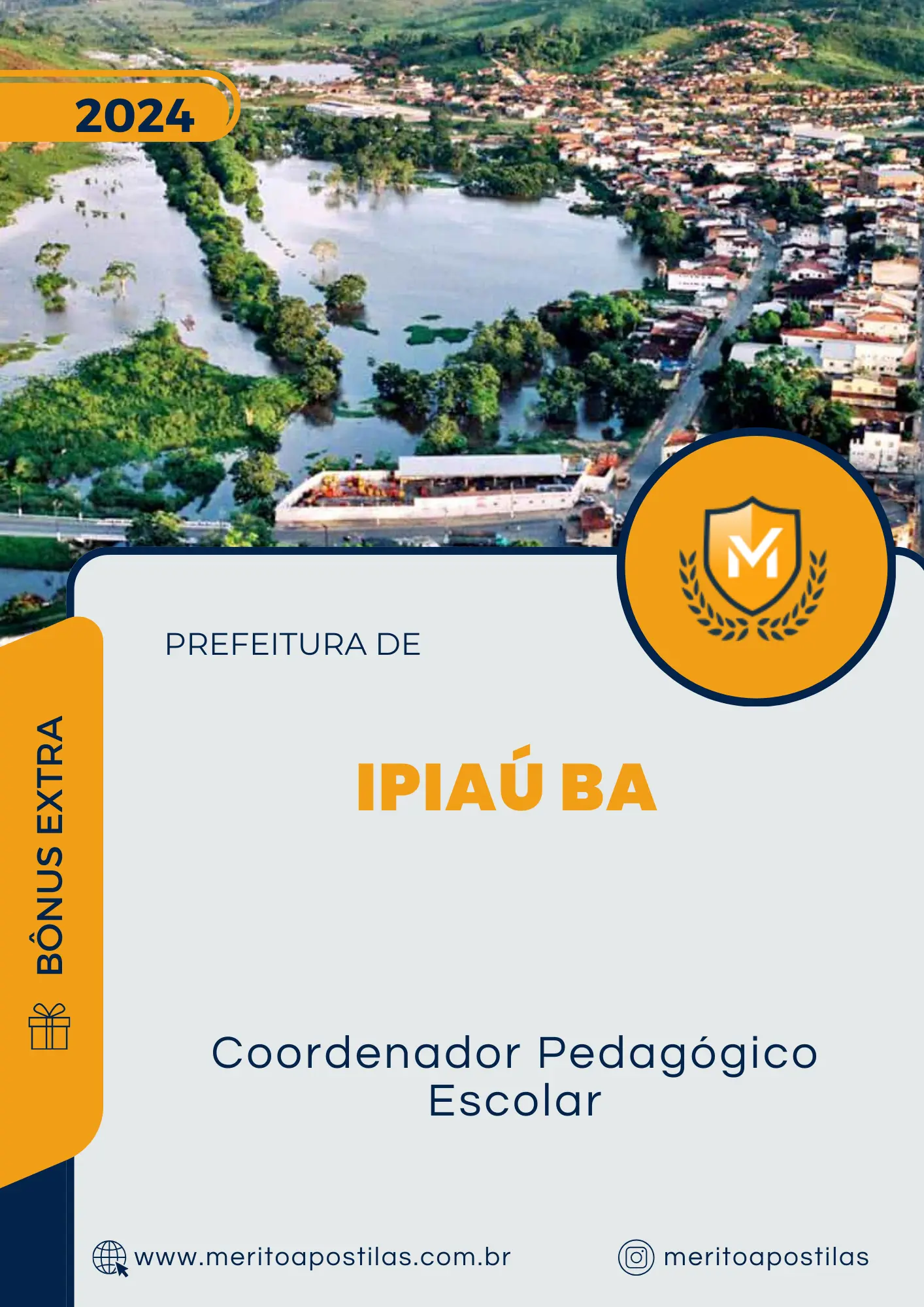 Apostila Coordenador Pedagógico Escolar Prefeitura de Ipiaú BA 2024