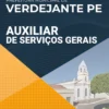 Apostila Aux Serviços Gerais - Pref Verdejante PE 2021