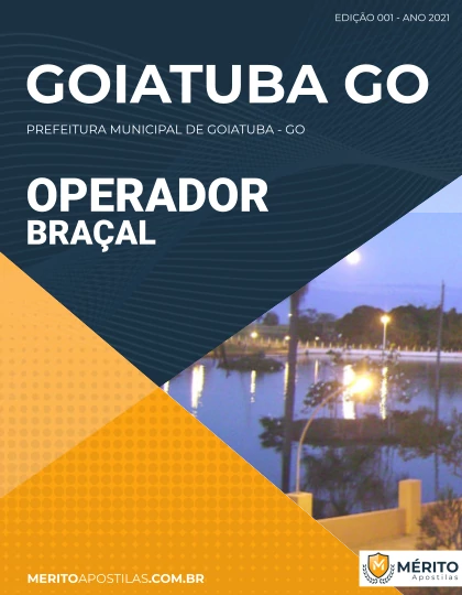 Apostila Operador Braçal - Prefeitura de Goiatuba - GO 2021
