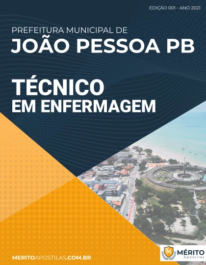 Apostila Técnico em Enfermagem - Pref João Pessoa PB 2021