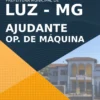Apostila Ajudante Operador de Máquina Pref Luz MG 2021