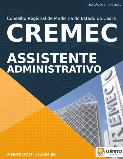 Apostila Assistente Administrativo Concurso CREMEC 2021