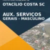 Apostila Aux Serv Gerais Masculino Otacílio Costa SC 2021