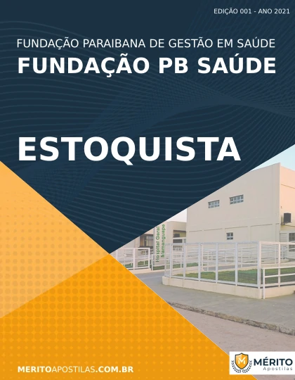 Apostila Estoquista Concurso Fundação PB Saúde 2021