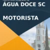 Apostila Motorista Água Doce SC 2021