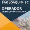 Apostila Operador de Máquinas Concurso São Joaquim SC 2021