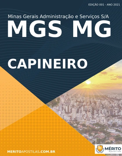 Apostila Capineiro Seletivo MGS MG 2021