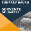 Apostila Servente de Limpeza Concurso FUNPREV BAURU SP 2021