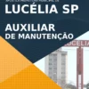 Apostila Auxiliar de Manutenção Seletivo Lucélia SP 2021