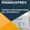 Apostila Téc Previdenciário Informática ManausPrev 2021