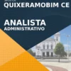 Apostila Analista Administrativo Quixeramobim CE 2022