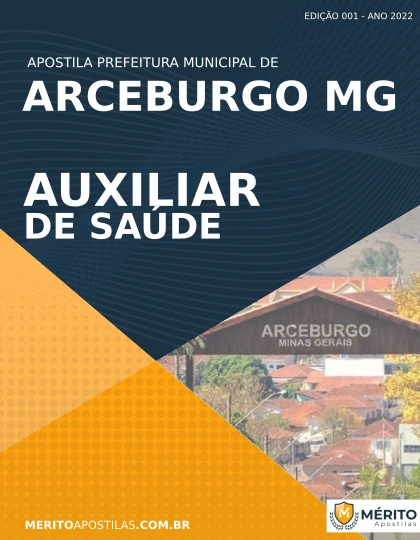 Apostila Auxiliar de Saúde Concurso Arceburgo MG 2022