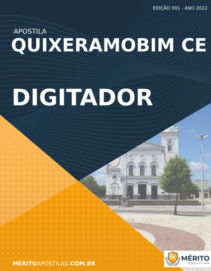 Apostila Digitador Concurso Quixeramobim CE 2022