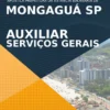 Apostila Aux Serviços Gerais Concurso Mongaguá SP 2022