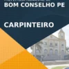 Apostila Carpinteiro Concurso Bom Conselho PE 2022