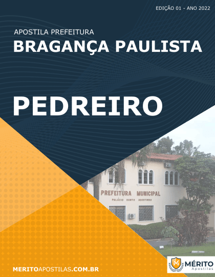 Apostila Pedreiro Pref Bragança Paulista SP