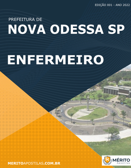 Apostila Enfermeiro Pref Nova Odessa SP 2022