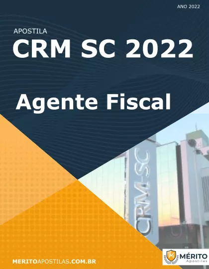 Apostila Agente Fiscal CRM SC 2022
