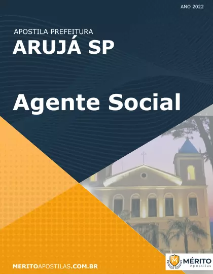 Apostila Agente Social Prefeitura Arujá SP 2022