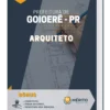 Apostila Arquiteto Prefeitura de Goioerê - PR