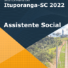 Apostila Assistente Social Prefeitura de Ituporanga SC
