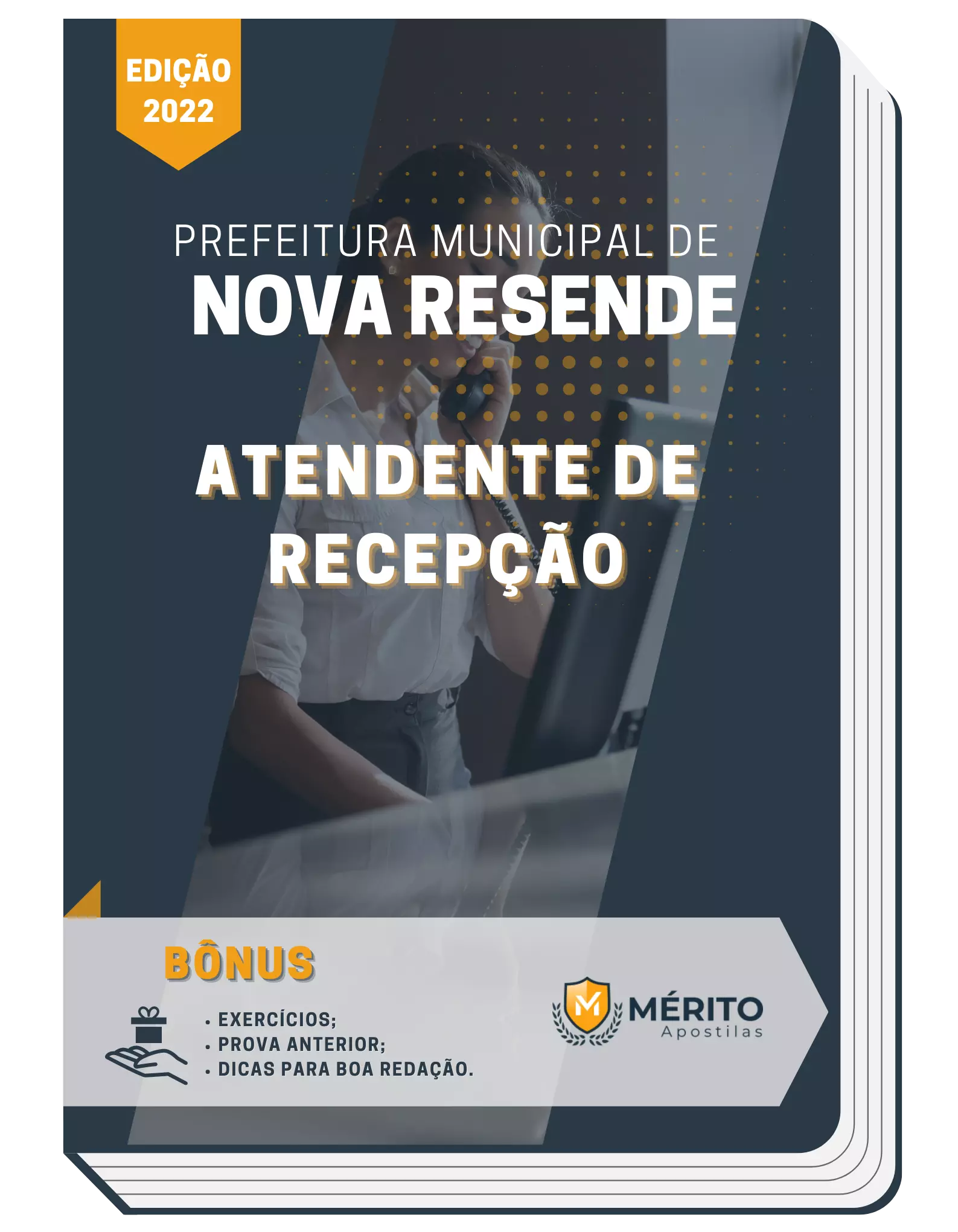 Apostila Atendente de Recepção Prefeitura de Nova Resende MG