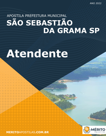 Apostila Atendente Pref São Sebastião da Grama SP 2022