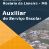 Apostila Auxiliar de Serviço Escolar Prefeitura de Rosário da Limeira MG