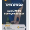 Apostila Auxiliar de Serviço Escolar Prefeitura de Nova Resende MG