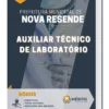 Apostila Auxiliar Técnico de Laboratório Prefeitura de Nova Resende MG