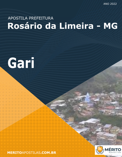 Apostila Gari Prefeitura de Rosário da Limeira MG