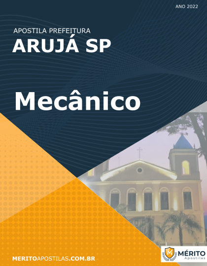 Apostila Mecânico Prefeitura Arujá SP 2022