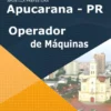 Apostila Operador de Máquinas Prefeitura de Apucarana PR 2022