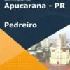 Apostila Pedreiro Prefeitura de Apucarana PR 2022