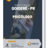 Apostila Psicólogo Prefeitura de Goioerê - PR