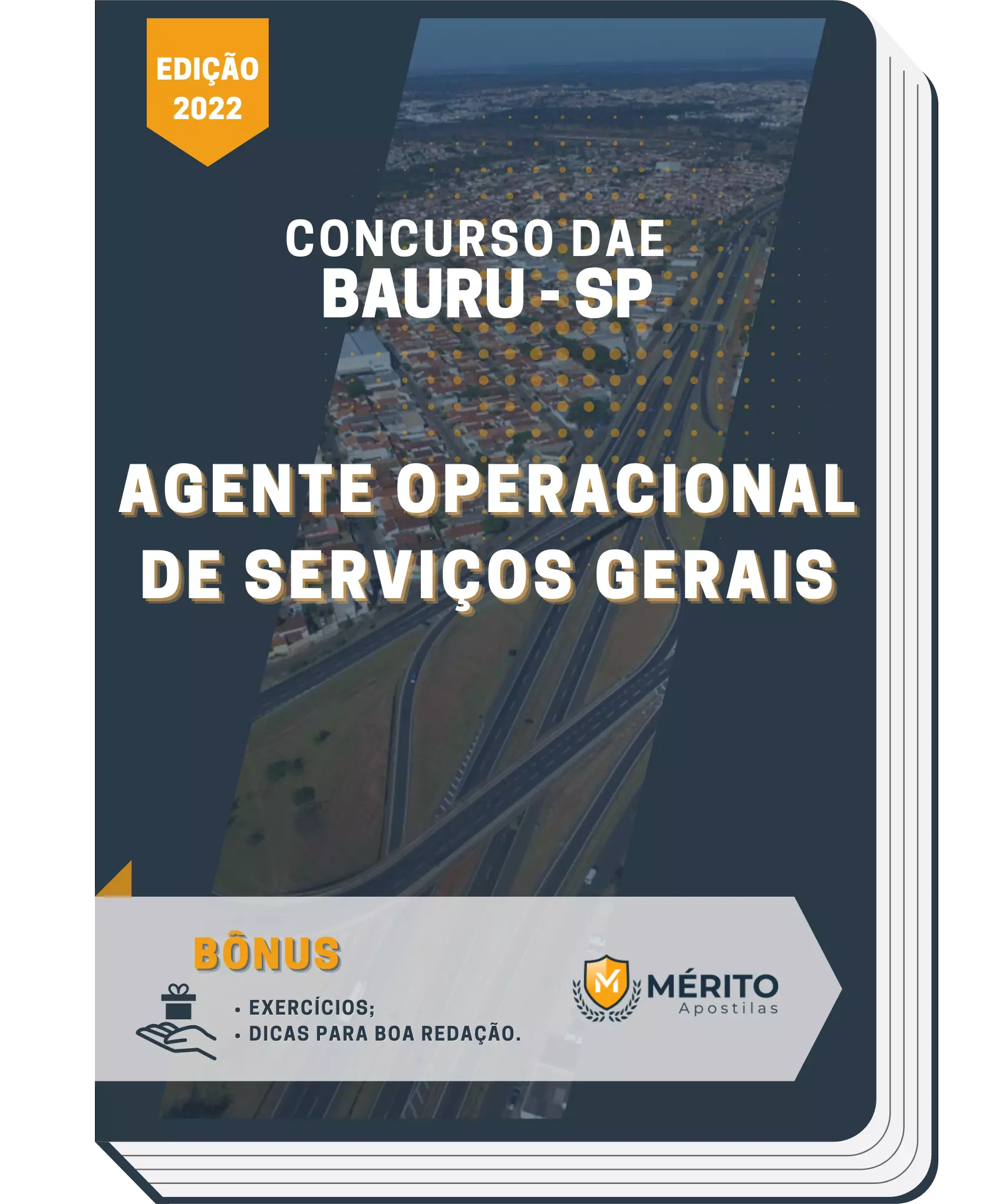 Provimento Efetivo Concursos - Apostila DAE Bauru SP Agente Operacional  Serviços Gerais Ano 2022