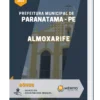 Apostila Almoxarife Prefeitura de Paranatama PE