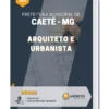 Apostila Arquiteto e Urbanista Prefeitura de Caeté MG