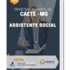 Apostila Assistente Social Prefeitura de Caeté MG